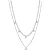 Brosway Collana Donna in Acciaio e Cristalli | Collezione Symphonia - BYM81