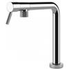 Foster 8524 000 Margot Miscelatore da cucina monocomando Sottofinestra Acciaio inox con canna girevole a scomparsa up & down - 8524000