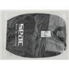 SEAC Full Face Mask Bag, Borsa Trasparente in Plastica per Maschera da Snorkeling Integrale, Nero