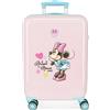 JOUMMA BAGS Imagine Minnie Trolley Abs 55 Cm 4 Ruote Rosa