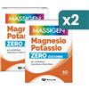 Massigen Magnesio E Potassio Senza Zucchero Bipacco Integratore Stanchezza 2x60 Compresse