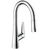 hansgrohe Talis M51 Miscelatore cucina monocomando 200, doccetta estraibile, 2 getti, cromo, 72813000