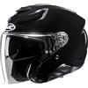 HJC, Casco Moto Jet F31 SOLID Metal Black, XXL