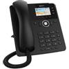SNOM telefono IP D717 nero 3 linee con vivavoce e identificatore chiamata