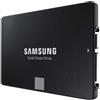 Samsung 870 EVO SSD, Fattore di forma 2,5", Intelligent Turbo Write, software Ma