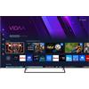 PEAQ PTV55VU-7026C TV LED, SMART TV, 55 ", Processore CA53 x4@ 1.2Ghz, Black, Classe G