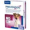 VIRBAC PREVENDOG COLLARE 60 cm (1 pezzo) - Contro zecche, flebotomi e zanzare fino a 6 mesi per cani da 0 a 25 kg