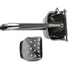 Naroote Smicchiatore Manuale, Spremiagrumi di Melograno per Pressa Manuale di Citrumi in Acciaio Inossidabile Squeezer con Manico Lungo Filtro Pressa di Frutta per Frutta
