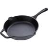 VICTORIA Padella in Ghisa Stagionata Induzione da 30 cm, Adatta per, Fuoco, Barbecue, Forno, Vetroceramica e Gas, Cast Iron Skillet Senza Sostanze Tossiche, Senza PTFE e PFOA