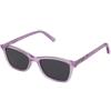 Crullé Kids Spontaneous C5 | Occhiali per Bambini | Prova Online | Unisex | Plastica | Rettangolari | Viola, Trasparente | Adrialenti