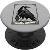 Demonique Tees and Ars Goetia Demon Gift Caim - Recinzione per uccelli demoniaci PopSockets PopGrip Adesivo