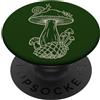 Mycologist Spore Print Mycelium Threads Mushroom Cottagecore Micologia Cacciatore di funghi Foraggiamento PopSockets PopGrip Adesivo