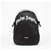 Palm Angels Zaino Palm Angels Curved Logo Backpack Black/ Off White