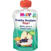 Hipp bio frutta frullata plus + mela pera frutti rossi con ferro 90 g
