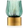 Lampada a Foglie Verde Emò Italia Collezione Aurora 2026 - Vetro e Metallo