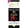 Lindt - Excellence - 70% Delicato - 100g - NOVITA'