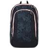 satch air Zaino scolastico dal quinto grado spazio di archiviazione imbottito 26L scomparto stabile per laptop Midnight Jungle - Blu