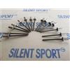 Silent Sport Premium Rivetti speciali a tenuta di gas, rivetti ciechi per silenziatori/scarichi, 15 pezzi.