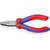 KNIPEX Pinza per meccanica a becchi piatti diritti con manici comfort 140 mm, 20 02 140
