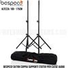 Bespeco SH70N Coppia Supporti Stativi per Casse audio con Borsa universali