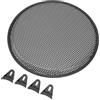 Wakects Grill per Altoparlanti 12 Pollici 12 Grilla Subwoofer per Altoparlanti Pollici Protettore Subwoofer in Metallo in Metallo con Design Moderno per il Audio per Auto