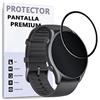 REY Pellicola salvaschermo 3D per AMAZFIT GTR 3 PRO, Nero, Copertura Completa, Pellicola Protettiva Protezione Schermo, 3D / 4D / 5D