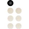 Bosch Accessories 2608901667 - Rete abrasiva per smerigliatrice a secco, grana 80, 120, 180 (Ø), 225 mm, 1 set