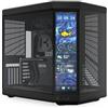 HYTE Y70 Touch Infinite Pitch Black Case Midi Tower Display IPS Touch 2.5K Vetro Temperato No-Power E-ATX/ATX/mATX/Mini-ITX