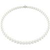 Swarovski Collana Matrix, Crystal Pearl, Bianca, Placcato rodio