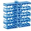 Techly Fermacavi Techly 24 Cavi Blu