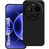 MATT CUSTODIA TPU SILICONE COVER CASE PER XIAOMI 17 ULTRA BLACK