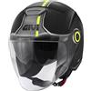 GIVI Casco Jet Givi 12.5 Touch Nero Opaco Giallo