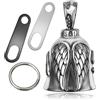 Jvuouxy Guardian Bell Campanella Portafortuna Moto