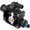 Aramox Assemblaggio Alloggiamento Refrigerante Motore, Gruppo Alloggiamento Termostato Refrigerante Motore per 206 207 307 308 1007 1336.Z0