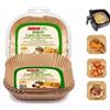 Movida Set 50 Pezzi Carta Friggitrice Ad Aria e Carta Forno Quadrata