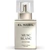EL NABIL Musc Blanc - Eau de Parfum Spray, profumo unisex, 15 ml, con muschio, edizione limitata