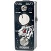 Sondery Overdrive Pedale Effetto Chitarra, True bypass 2 modalità di Boost e Normale, design artistico sulla parte superiore della cassa e bordo diamantato