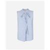 Yes Zee Basic W - Camicia - Donna - Azzurro