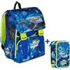 Zaino Estensibile Mitama Pro Seven Cybershark + Astuccio Triplo