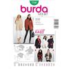 burdastyle Burda B7700 - Cartamodello per Realizzare Giacca da Donna, Taglie Varie, 19 x 13 cm