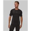X-Bionic Maglietta Da Corsa Da Uomo X-bionic Xceed Run Shirt Nero-grigia