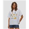 Rip Curl T-shirt Da Donna Rip Curl Poolside Heritage Tee