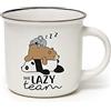 Legami Cup-Puccino Lazy Team Tazza, 350 Millilitri, Porcellana Bone China, Multicolore