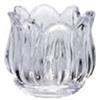 Ad Trend Portacandela T-Light in Vetro Zach a Forma di Rosa D 6,5 Cm H 5,5 Cm - Ideale Bomboniera ed Eventi