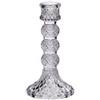 Ad Trend Portacandela in Vetro Aidan D 8 Cm H 15 Cm - Ideale Bomboniera ed Eventi