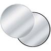 Ad Trend Specchio Rotondo Kail D 80 Cm con Cornice in Alluminio Ass. - Design Moderno Elegante 1 Pz