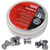 Pescasubito.com 500 Pallini Carbina 4.5mm Cal 177 Daiblo Piombini Testa Piatta Carabine ad Aria