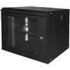 Link Armadio Rack 19'' 9u Link Serie Light Colore Nero con Porta Vetro (Axpxl) 4