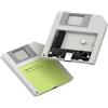 Hagibis Alloggiamento SSD, stile floppy disk USB 3.2 Gen2 10Gbps a NVMe PCI-E M.2 2230/2242 SSD Case, M.2 custodia per disco rigido esterno per MacBook Laptop iPad Android iPhone 17 Pro Max (verde)
