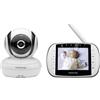 Motorola Video baby monitor Motorola MBP36SC, orientabile, display da 3,5 pollici